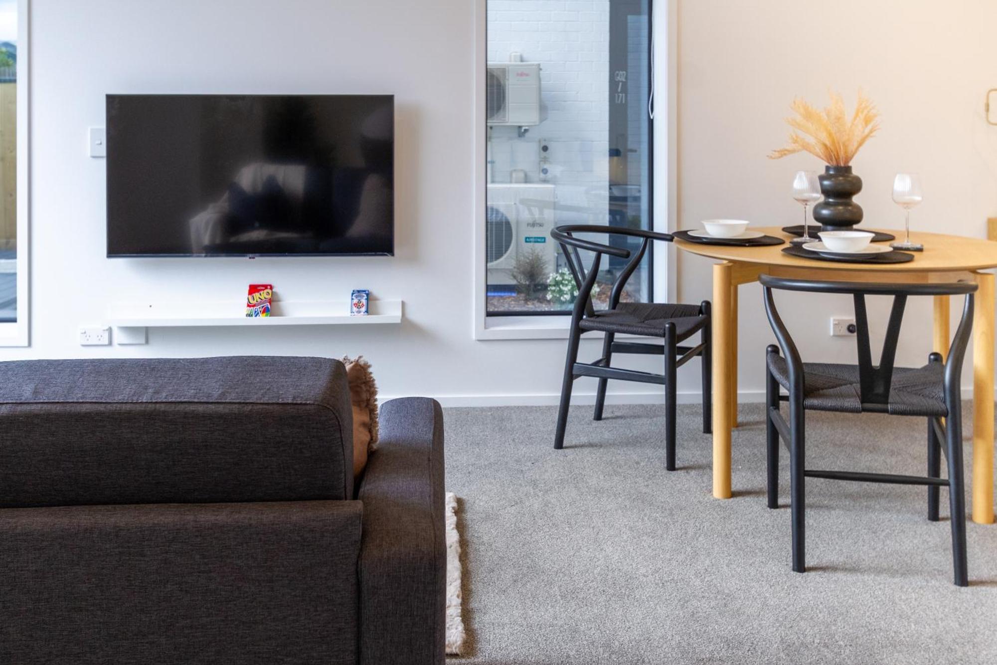 Single Level Studio, Cbd Escape: King Bed Christchurch Dış mekan fotoğraf