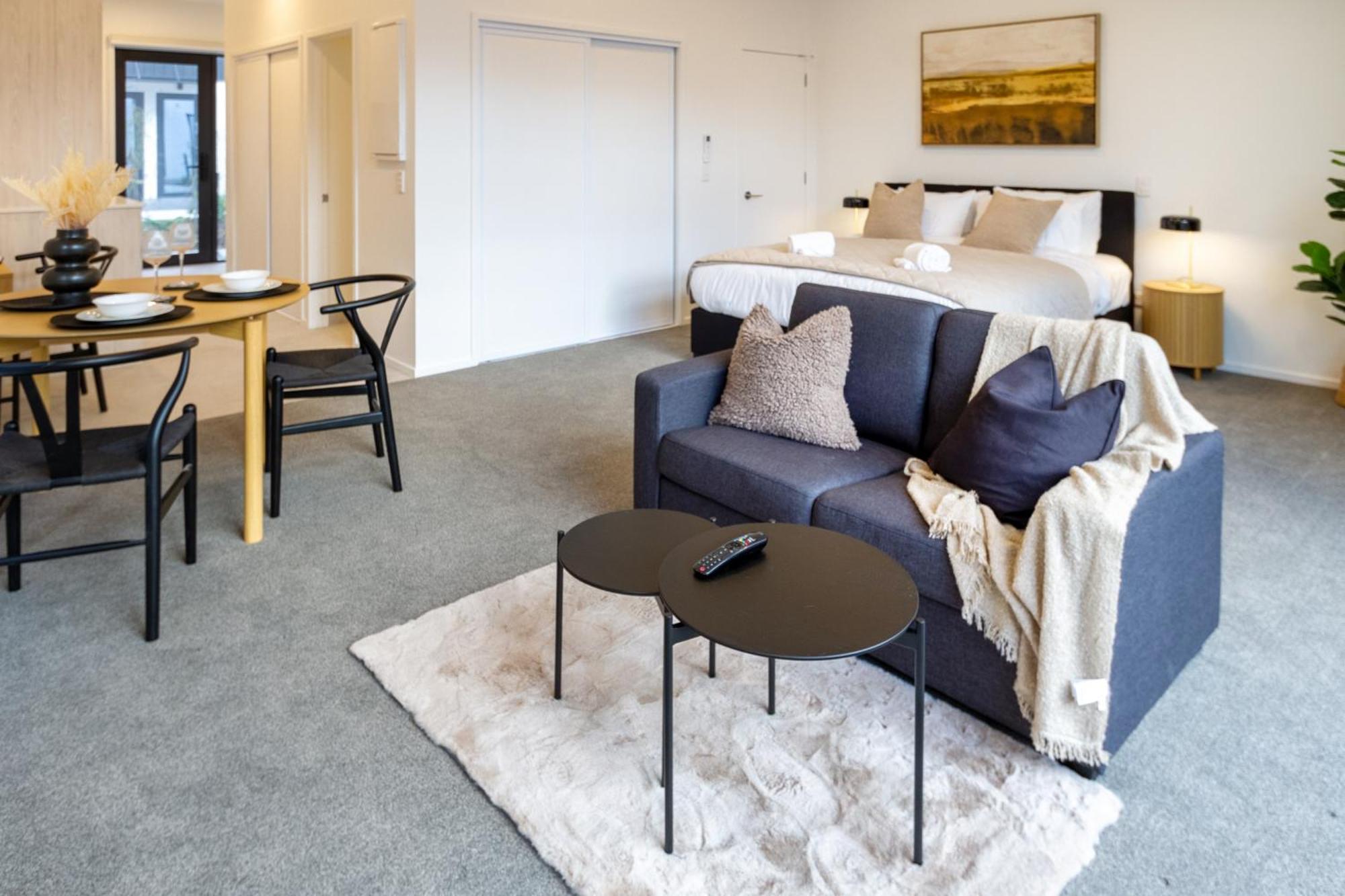 Single Level Studio, Cbd Escape: King Bed Christchurch Dış mekan fotoğraf