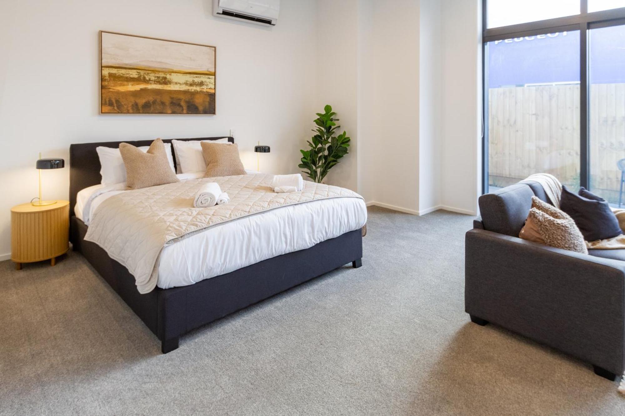 Single Level Studio, Cbd Escape: King Bed Christchurch Dış mekan fotoğraf
